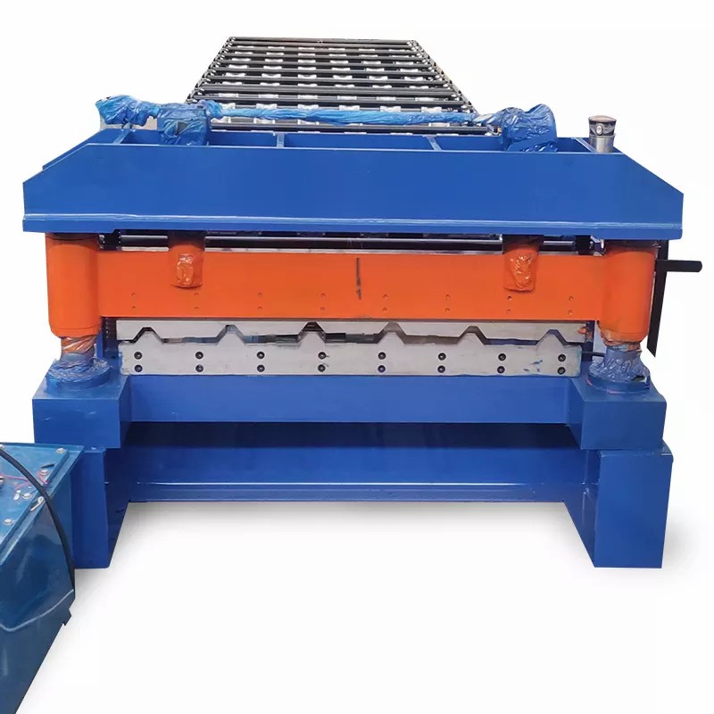 Roofing Sheet Roll Forming Machine Color Steel Corrugated Iron Sheet Roofing Tile Making Machine