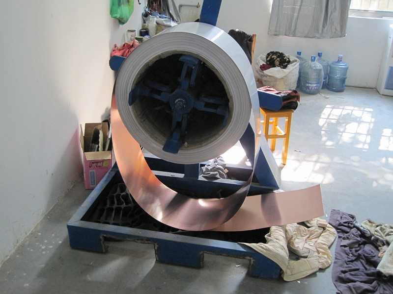 2 profile in 1 roll forming machine 2 Manual Decoiler